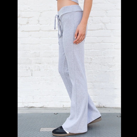 Brandy Melville Pants & Jumpsuits Brandy Melville Grey Hillary Yoga